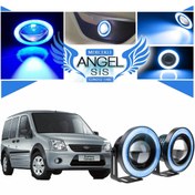 Resim Ford Transit Tüm Modeller Uyumlu, Universal Mercekli Led Angel Sis Farı, 76mm Buz Mavi Renk Ford Transit Tüm Modeller Uyumlu, Universal Mercekli Led Angel Sis Farı, 76mm Buz Mavi Renk