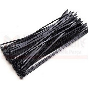 Cırt Kelepçe Siyah 4,8x250 100 Adet