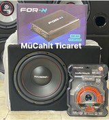 Resim Soundmax Sx-fc12 30cm Paket Forx 4 Kanallı Anfi Plc Kablo Seti 