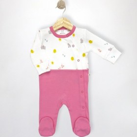 Resim Sezgibaby Kız Bebek Tulum Pembe 