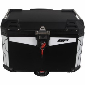 Resim GP KOMPOZİT GP Kompozit Universal 57 lt Alüminyum Motosiklet Çantası Siyah 