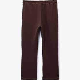 Resim Koton Cepli Pamuklu Beli Bağcıklı Eşofman Altı Kahverengi 6wam40055mk Kahverengi 