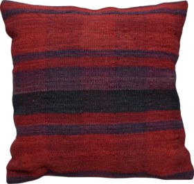 Resim Zehra Abla Halı Yeni El Dokuma Dekoratif Kilim Kırlent Yastık Kılıfı 6516 Çok Renkli 