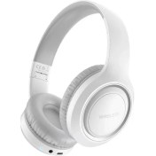 Resim Techno Guru Mobify Yüksesk Bass ve Yükses Ses Kalitesi Özellikli Ayarlanabilir Ölçülü ve Katlanabilir Uıd-10 Kafa Üstü Bluetooth Kulaklık Beyaz 