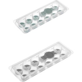 Resim Yumuşak Silikonlu Yuvarlak Buzluk, Pratik ve Şık Soğutucu Aksesuarı 