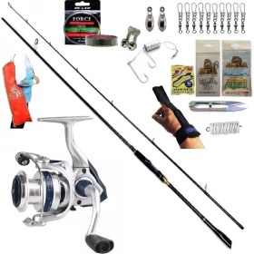 Resim Okuma Aria 4000 270CM 8-42GR Oslo Zen Pro Kıyı Spin Olta Takımı Seti 