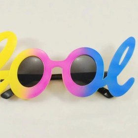 Resim MCM Group Cool Yazılı Rengarenk Parti Gözlüğü 21X8 cm 
