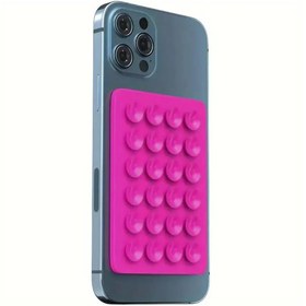 Resim Dublin Silikon Vakumlu Telefon Tutucu, Cep Telefonu için Silikon Yapışkanlı, Kaymaz Vantuz Telefon Tutucu 