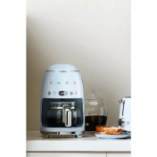 Resim SMEG 50'S STYLE RETRO PASTEL MAVI FİLTRE KAHVE MAKİNESİ DCF02PBEU 