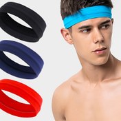 Resim 1 adet Erkekler için Kaymayan Terlemeyi Önleyici Başlık Fitness, Koşu, Bisiklet, Tırmanış için 