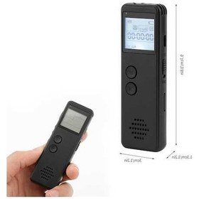 Resim Createtech 32gb Ses Kaydedici - 10 Saat Kesintisiz Kayıt, Gürültü Azaltma, Mp3 Çalar, Toplantı & Dersler İçin 
