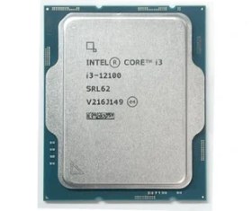 Resim Intel Alder Lake Core i3 12100 3.3Ghz 1700P 12Mb (60W) Uhd730 Box İşlemci 