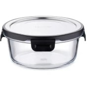 Resim Korkmaz Freska Round Cam Saklama Kabı 900 Ml A5627-2 