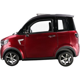 Resim Arora S1 Elektrikli Otomobil E-Car Kırmızı Renk 