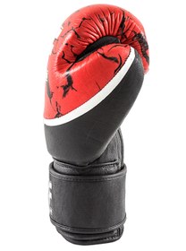 Resim G4F Earth Orjinal Napa Derisi Kırmızı Kick Boks Eldiveni - 14 OZ 