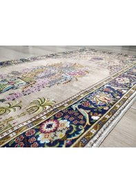 Resim Bambu Halı Seccade Sec12 Bej Namazlık 70X110 Cm 