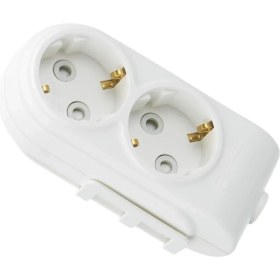 Resim Makel Yeni Nesil 2 Li Grup Topraklı Priz Kablosuz Klemensli 