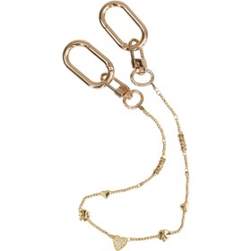 Resim Lucky Heart Zirkon Taşlı Çanta Süsü – ClassicCharm (Bag Charm) | Happyangels 