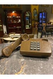 Resim AntikHacı Vintage Pop-Art Masa Üstü Telefon 