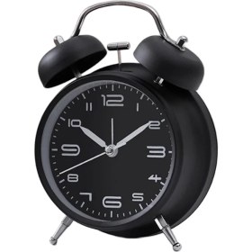 Resim Elaccent Klasik Wind Up Mekanik Çalar Saat Analog Mekanik Çan Çalar Saat-Beyaz (Yurt Dışından) 