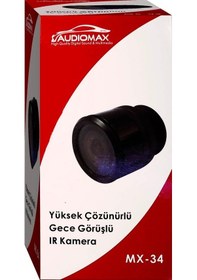Resim Audiomax Geri Görüş Vites Kamerası Gece Görüşlü Ir Ledli hd 