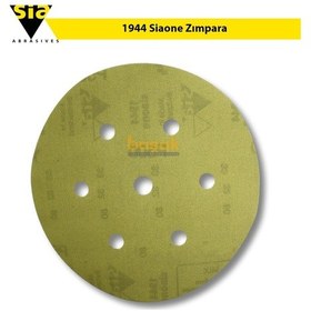 Resim Sia 1944 Siaone 150 Mm 400 Kum 7 Delikli Zımpara Kağıdı 50'li 