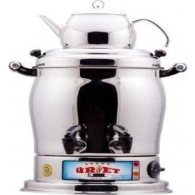 Resim Allians Çift Amaçlı 6 L Çay Semaveri Inox - Pratik ve Şık Tasarım 