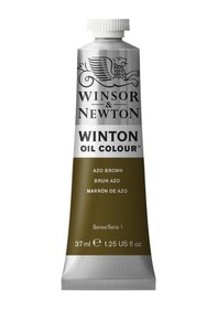 Resim Winsor Newton Winton Yağlı Boya 37 ML - N:389 Azo Brown 