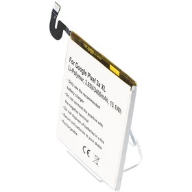 Resim Pil Google Pixel 3A xl li-Polimer 3.85V 3400 Mah 13.1Wh Yerleşik Aletsiz İçin Uygundur 