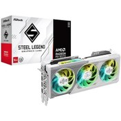 Resim Asrock Amd Radeon Rx 9070 Steel Legend 16gb Oc Gddr6 256bit Aeae2asr0004 