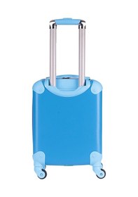 Resim Nishev.com Evini Sev Spiderman Speedy Man Erkek Çocuk Valizi Mavi Mavi 