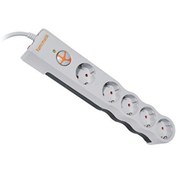 Resim Tunçmatik TSK6134 Powersurge 5’li 1050 Joule 1.5 M Beyaz Akım Koruyucu Priz 