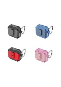 Resim Ekılıf - Apple Uyumlu AirPods 3. Nesil - Kılıf Darbelere Karşı Dayanıklı Koruyucu Silikon Kılıf Airbag 27 - Siyah 