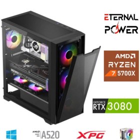 Resim ETERNAL POWER RYZEN 7 5700X 32G DDR4 1TB M.2 RTX3080 A520 M650W 