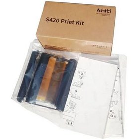 Resim Hiti S420, S400, S423 Termal Printer Için 100'lük 10x15cm Fotoğraf Kağıdı Ve Ribbonu 