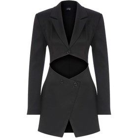Resim Cut-Out Blazer - Black / 40 