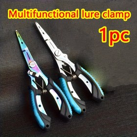 Resim 1 Adet Çok Amaçlı Balıkçı Pensesi - Paslanmaz Çelik Ergonomik Kaymaz Tutuş, Hafif Açık Halka Kancası Çıkarıcı & Tel Kesici, Mavi Renkli - Erkekler İçin İdeal Noel Hediyesi, Olta Kutusu Temel Ekipmanı, Renkli Sap Tasarımı, Güvenli Tutuş Yapısı, Av Malzemesi, Kompakt Araç, Dayanıklı Alet, Çoklu Kullanım Aksesuarı, Outdoor Meraklıları 