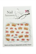 Resim KAKTÜS JACK Taç Tırnak Aksesuarı Tattoo Sticker 