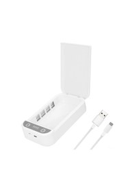 Resim Wezone Cihaz Sterilizasyon Ve Nanoteknoloji Kaplama Makinesi - Uv Işık, Aroma Fonksiyonu, 6 İnç Telefon, Saat Ve Mücevher Uyumlu, Taşınabilir 5v Güç Kaynağı 