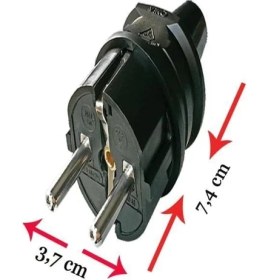 Resim Lidyahan Store Pack Viko Topraklı Erkek Fiş Siyah 