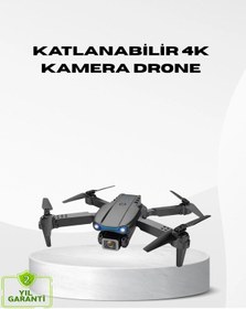 Resim 4k Katlanabilir Drone Uzaktan Kontrollü Wi-fi Görüntü Aktarımlı - 