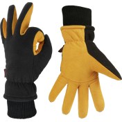 Resim Zethus Geyik Derisi Sıcak Soğuk Kayak Eldivenleri Motosiklet Eldivenleri (Yurt Dışından) 