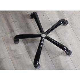 Resim fullreyon Metal Yıldız Ayak Ofis Koltuğu Ayağı Ve 5 Adet Tekerlek 