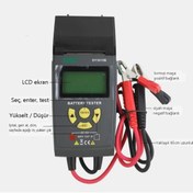 Resim DUOYI Dy3015b Termal Yazıcılı Otomotiv Akü Sistemi Test Cihazı 12v 