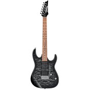 Resim Ibanez GRX70QA-TKS Transparent Black Sunburst Elektro Gitar 