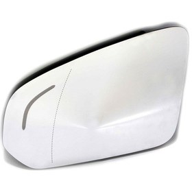 Resim Volvo S90 V90 Ayna Camı Isıtmalı Kör Nokta Ledli 2018 2022 Sol 