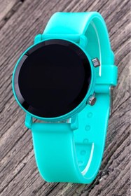 Resim Saattino Mint Yeşil Dijital LED Çocuk Saati Kız/erkek Hediye Bileklik Saat ST-304311 