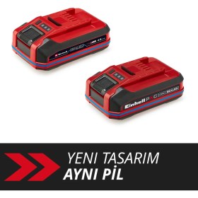 Resim Orijinal Einhell 18 V 4.0 Ah SEALED Power X-Change PLUS (18 V Akü, Su ve Toz Koruması, IP57 Koruma Sınıfı,Tüm PXC cihazları için evrensel kullanım, Şarj cihazı dahil değil) - 4511627 