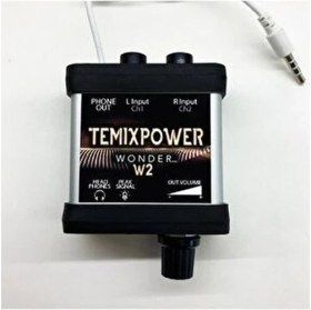 Resim Temixpower Wonder W2 Canlı Yayın Ses Kartı 5.1 Ses Çıkışı ile Profesyonel Kalite ve Modern Tasarım 