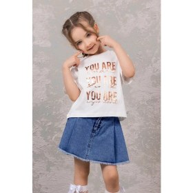 Resim Dmb Boys & Girls Kız Çocuk Kot Şort Etek 4-9 Yaş 